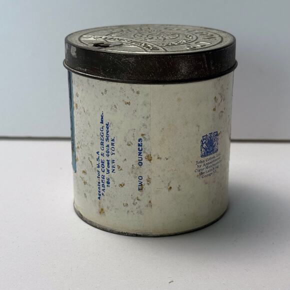 vintage tin of John Cotton's Finest Smoking Tobacco No. 1 Mild - Picture 3 of 8